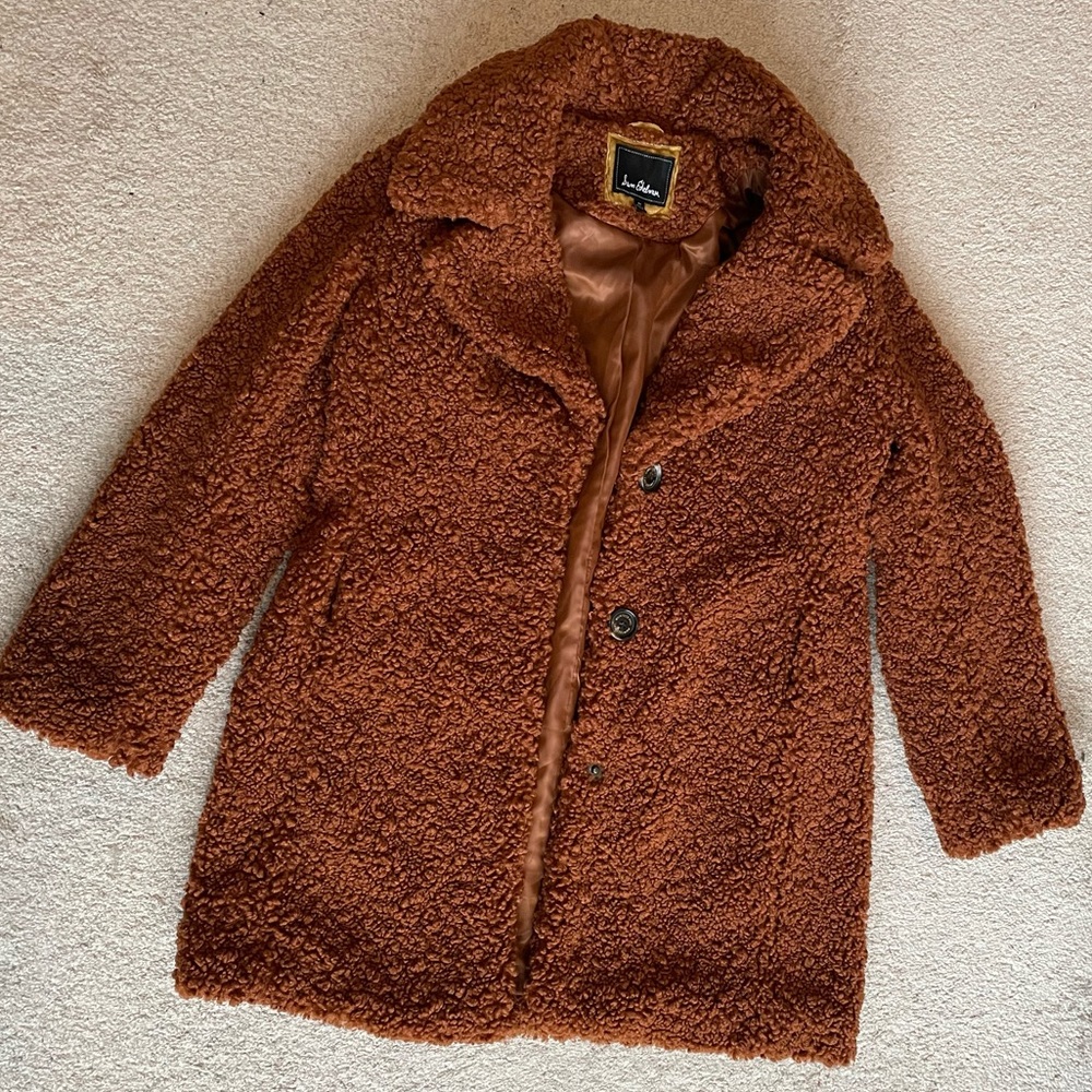 Never worn Sam Edelman teddy bear coat sz M.